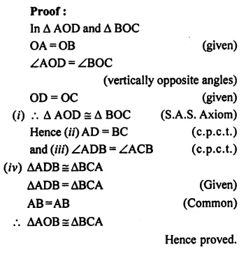 Selina Concise Mathematics Class 7 ICSE Solutions Chapter 19 Congruency Congruent Triangles 14