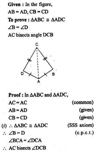 Selina Concise Mathematics Class 7 ICSE Solutions Chapter 19 Congruency Congruent Triangles 4