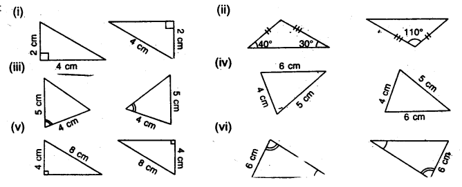 Selina Concise Mathematics Class 7 ICSE Solutions Chapter 19 Congruency Congruent Triangles Q1