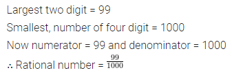 Selina Concise Mathematics Class 7 ICSE Solutions Chapter 2 Rational Numbers Ex 2A 1