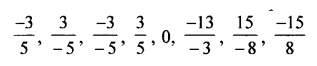 Selina Concise Mathematics Class 7 ICSE Solutions Chapter 2 Rational Numbers Ex 2A Q6