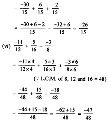Selina Concise Mathematics Class 7 ICSE Solutions Chapter 2 Rational Numbers Ex 2C 53
