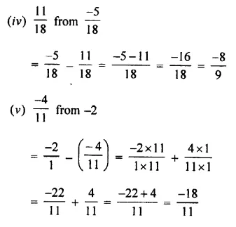 Selina Concise Mathematics Class 7 ICSE Solutions Chapter 2 Rational Numbers Ex 2C 60