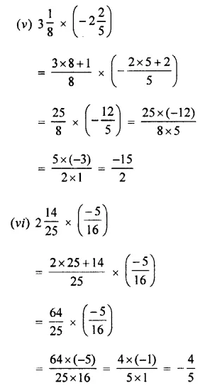 Selina Concise Mathematics Class 7 ICSE Solutions Chapter 2 Rational Numbers Ex 2D 75
