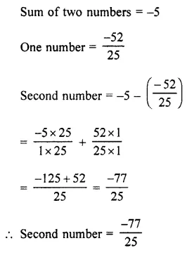 Selina Concise Mathematics Class 7 ICSE Solutions Chapter 2 Rational Numbers Ex 2E 108
