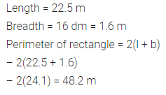 Selina Concise Mathematics Class 7 ICSE Solutions Chapter 20 Mensuration Ex 20A 5