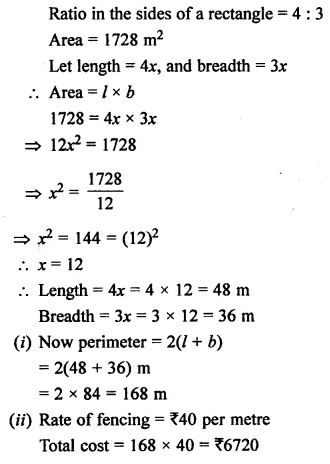 Selina Concise Mathematics Class 7 ICSE Solutions Chapter 20 Mensuration Ex 20B 29