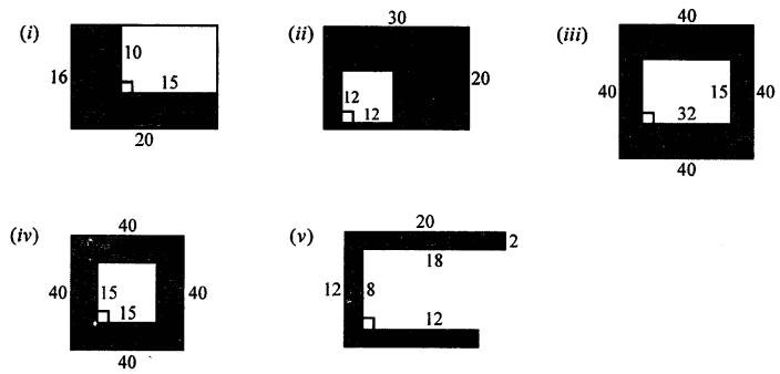 Selina Concise Mathematics Class 7 ICSE Solutions Chapter 20 Mensuration Ex 20B Q8