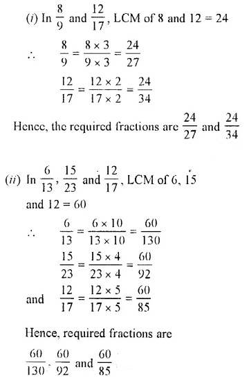 Selina Concise Mathematics Class 7 ICSE Solutions Chapter 3 Fractions (Including Problems) Ex 3B 12