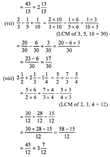 Selina Concise Mathematics Class 7 ICSE Solutions Chapter 3 Fractions (Including Problems) Ex 3C 32