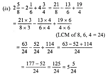 Selina Concise Mathematics Class 7 ICSE Solutions Chapter 3 Fractions (Including Problems) Ex 3C 33