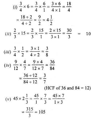 Selina Concise Mathematics Class 7 ICSE Solutions Chapter 3 Fractions (Including Problems) Ex 3C 34