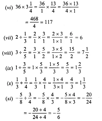 Selina Concise Mathematics Class 7 ICSE Solutions Chapter 3 Fractions (Including Problems) Ex 3C 35