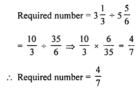 Selina Concise Mathematics Class 7 ICSE Solutions Chapter 3 Fractions (Including Problems) Ex 3C 58