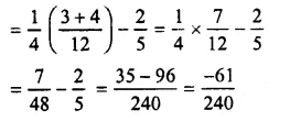 Selina Concise Mathematics Class 7 ICSE Solutions Chapter 3 Fractions (Including Problems) Ex 3D 61