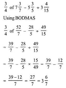 Selina Concise Mathematics Class 7 ICSE Solutions Chapter 3 Fractions (Including Problems) Ex 3D 69