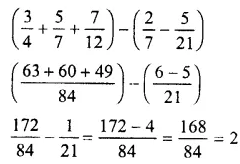 Selina Concise Mathematics Class 7 ICSE Solutions Chapter 3 Fractions (Including Problems) Ex 3E 71