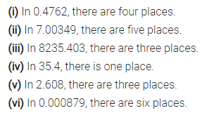 Selina Concise Mathematics Class 7 ICSE Solutions Chapter 4 Decimal Fractions (Decimals) Ex 4A 4