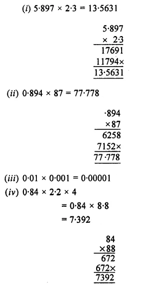 Selina Concise Mathematics Class 7 ICSE Solutions Chapter 4 Decimal Fractions (Decimals) Ex 4C 29