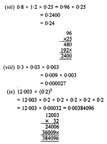 Selina Concise Mathematics Class 7 ICSE Solutions Chapter 4 Decimal Fractions (Decimals) Ex 4C 31