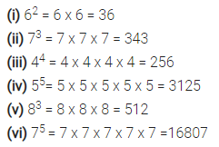 Selina Concise Mathematics Class 7 ICSE Solutions Chapter 5 Exponents (Including Laws of Exponents) 1