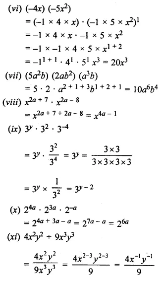 Selina Concise Mathematics Class 7 ICSE Solutions Chapter 5 Exponents (Including Laws of Exponents) Ex 5B 20
