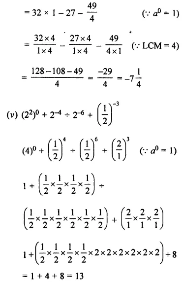 Selina Concise Mathematics Class 7 ICSE Solutions Chapter 5 Exponents (Including Laws of Exponents) Ex 5B 30