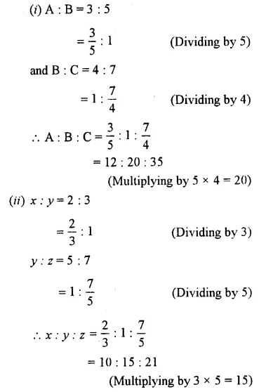 Selina Concise Mathematics Class 7 ICSE Solutions Chapter 6 Ratio and Proportion (Including Sharing in a Ratio) Ex 6B 32