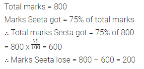 Selina Concise Mathematics Class 7 ICSE Solutions Chapter 8 Percent and Percentage Ex 8A 9