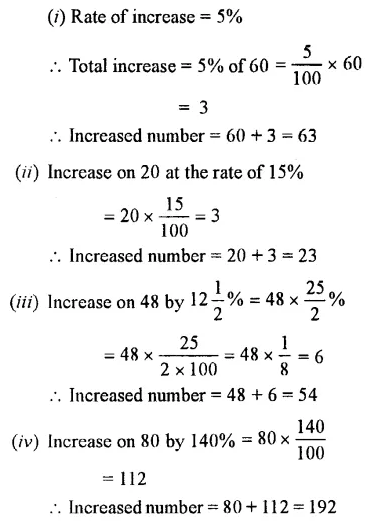 Selina Concise Mathematics Class 7 ICSE Solutions Chapter 8 Percent and Percentage Ex 8C 28