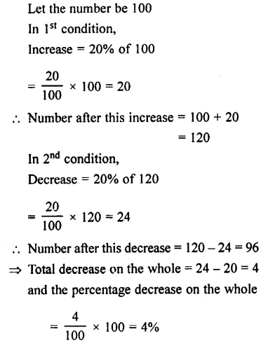 Selina Concise Mathematics Class 7 ICSE Solutions Chapter 8 Percent and Percentage Ex 8C 46
