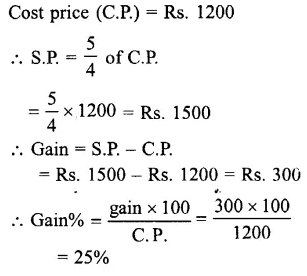 Selina Concise Mathematics Class 7 ICSE Solutions Chapter 9 Profit, Loss and Discount Ex 9A 11