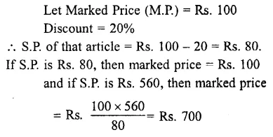 Selina Concise Mathematics Class 7 ICSE Solutions Chapter 9 Profit, Loss and Discount Ex 9C 39