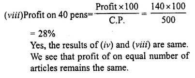 Selina Concise Mathematics Class 7 ICSE Solutions Chapter 9 Profit, Loss and Discount Ex 9C 42