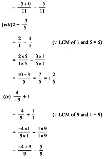 Selina Concise Mathematics Class 8 ICSE Solutions Chapter 1 Rational Numbers EX 1A 12