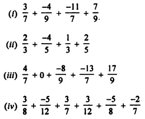 Selina Concise Mathematics Class 8 ICSE Solutions Chapter 1 Rational Numbers EX 1A 13