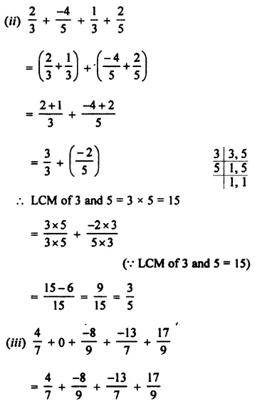 Selina Concise Mathematics Class 8 ICSE Solutions Chapter 1 Rational Numbers EX 1A 15