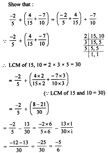 Selina Concise Mathematics Class 8 ICSE Solutions Chapter 1 Rational Numbers EX 1A 29