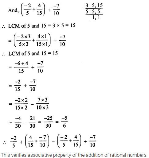 Selina Concise Mathematics Class 8 ICSE Solutions Chapter 1 Rational Numbers EX 1A 30