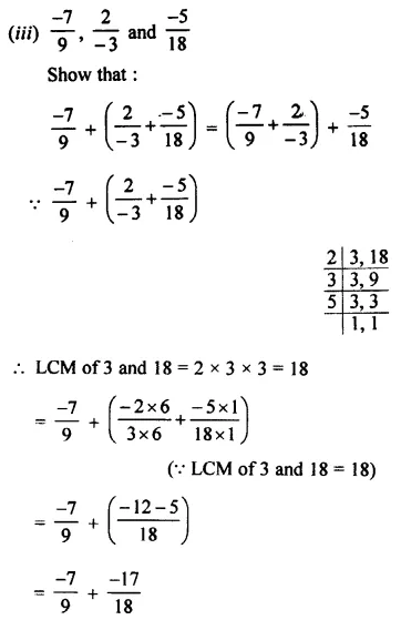 Selina Concise Mathematics Class 8 ICSE Solutions Chapter 1 Rational Numbers EX 1A 31
