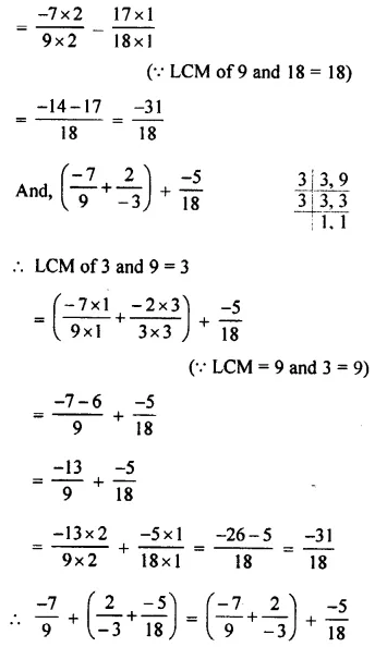 Selina Concise Mathematics Class 8 ICSE Solutions Chapter 1 Rational Numbers EX 1A 32