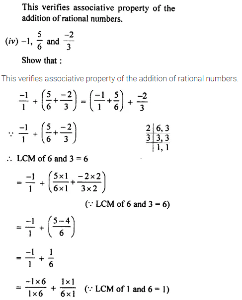Selina Concise Mathematics Class 8 ICSE Solutions Chapter 1 Rational Numbers EX 1A 33
