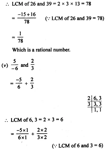 Selina Concise Mathematics Class 8 ICSE Solutions Chapter 1 Rational Numbers EX 1A 4
