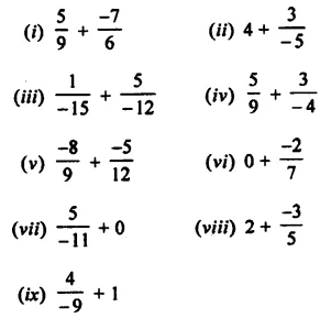 Selina Concise Mathematics Class 8 ICSE Solutions Chapter 1 Rational Numbers EX 1A 7