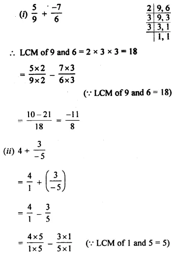Selina Concise Mathematics Class 8 ICSE Solutions Chapter 1 Rational Numbers EX 1A 8