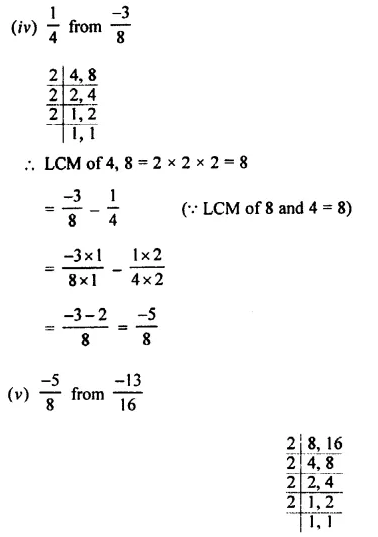 Selina Concise Mathematics Class 8 ICSE Solutions Chapter 1 Rational Numbers EX 1B 48