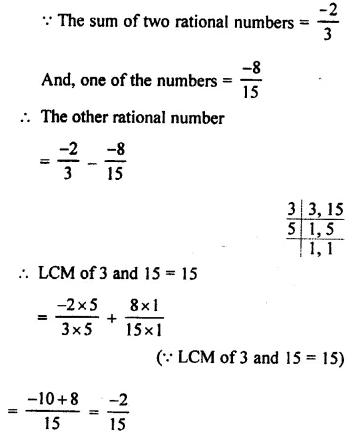 Selina Concise Mathematics Class 8 ICSE Solutions Chapter 1 Rational Numbers EX 1B 52