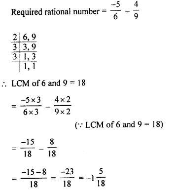 Selina Concise Mathematics Class 8 ICSE Solutions Chapter 1 Rational Numbers EX 1B 56