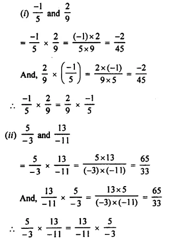 Selina Concise Mathematics Class 8 ICSE Solutions Chapter 1 Rational Numbers EX 1C 76