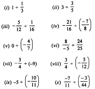 Selina Concise Mathematics Class 8 ICSE Solutions Chapter 1 Rational Numbers EX 1D 91